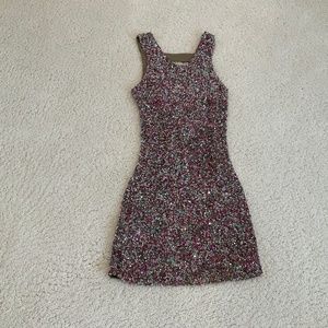 Parker sequin colorful mini dress